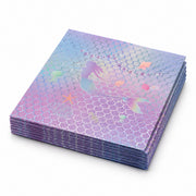 Parttyhub iridescent mermaid napkins | MRMID | Pack 16
