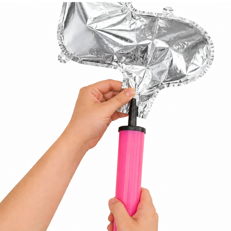 Parttyhub Foil Number Birthday Balloons - 16, 32, 40 Inches - Silver | BDAY | Pack 1