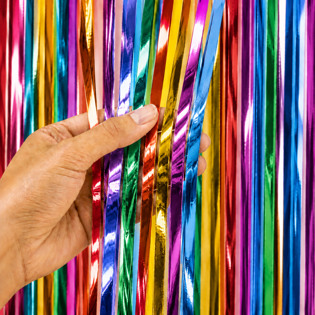 Parttyhub Special Multi-colour Party Curtains | SPCL | Pack 1