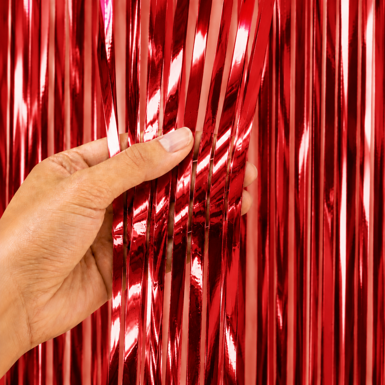 Parttyhub Foil Fringe Party Curtains | FF | Pack 1