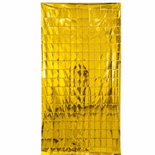 Parttyhub curtains polyester square gold | SQ | Pack 1