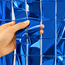 Parttyhub Foil Square Party Curtains | SQ | Pack 1