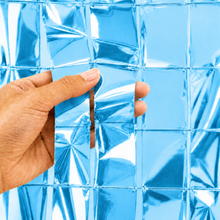 Parttyhub Foil Square Party Curtains | SQ | Pack 1
