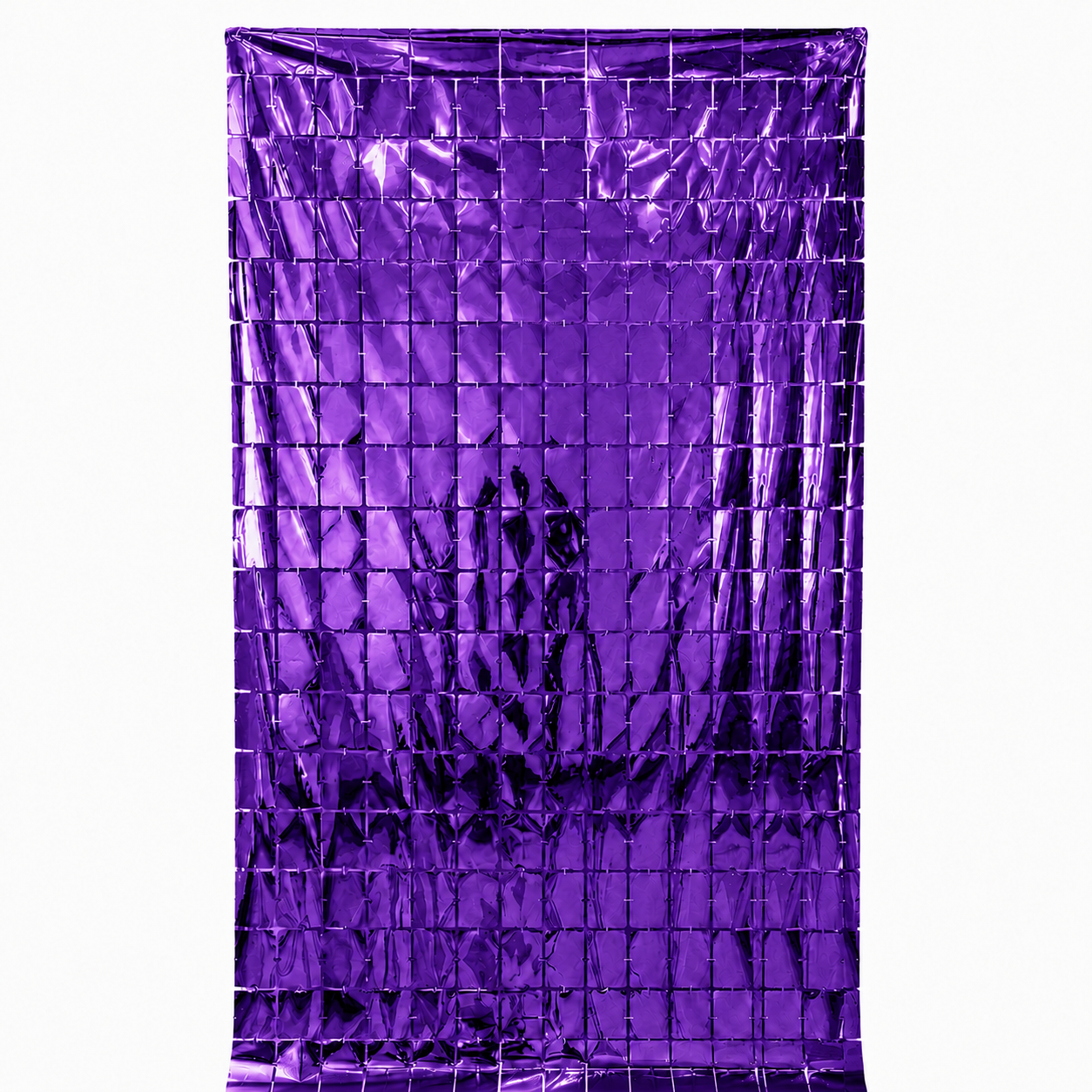 Parttyhub Foil Square Party Curtains | SQ | Pack 1