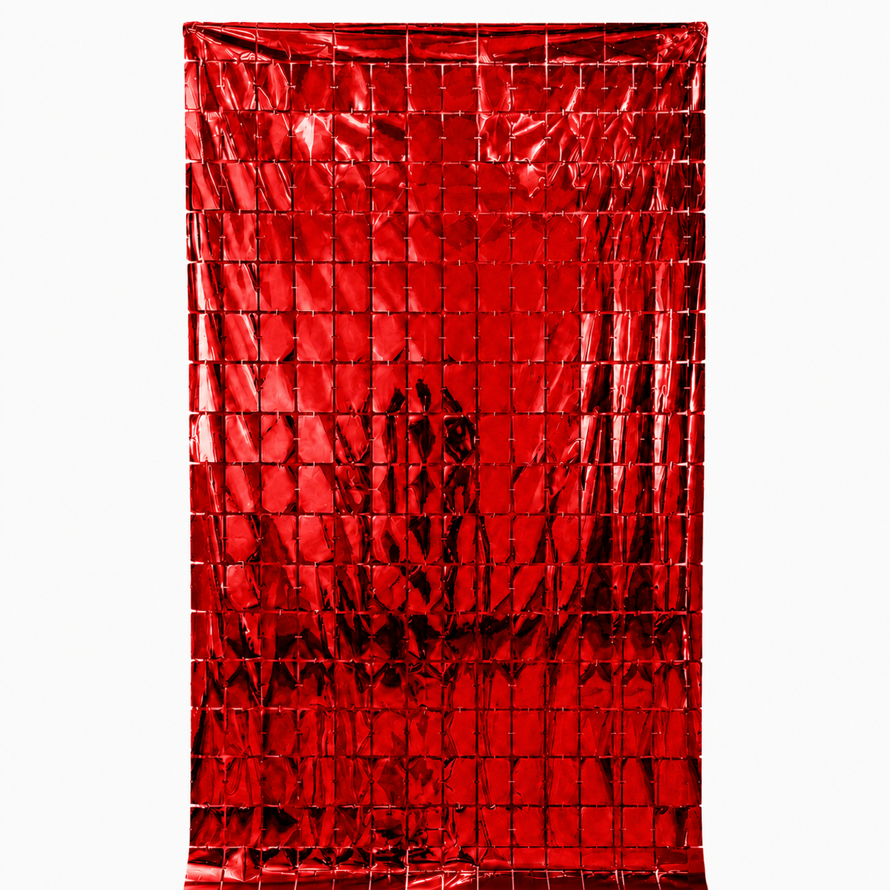Parttyhub Foil Square Party Curtains | SQ | Pack 1