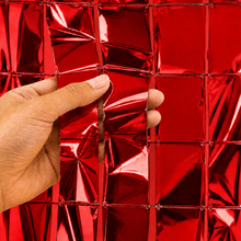 Parttyhub Foil Square Party Curtains | SQ | Pack 1