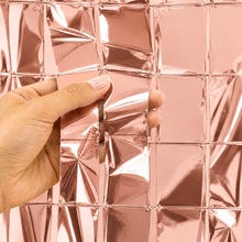 Parttyhub Foil Square Party Curtains | SQ | Pack 1