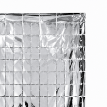 Parttyhub Foil Square Party Curtains | SQ | Pack 1