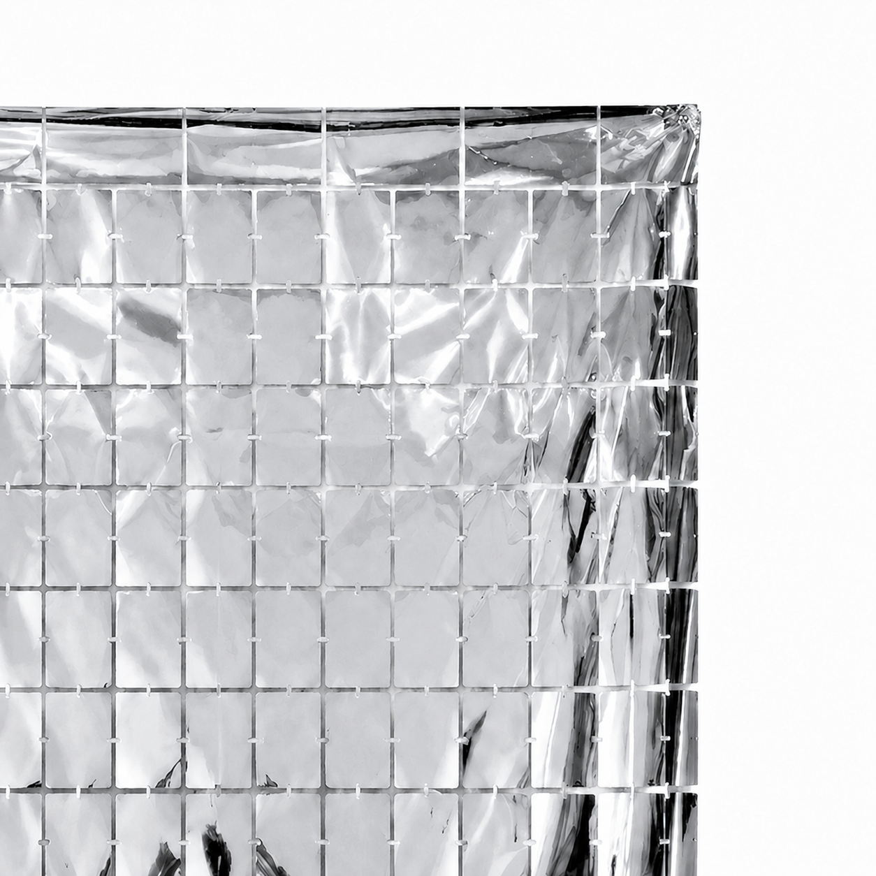 Parttyhub Foil Square Party Curtains | SQ | Pack 1