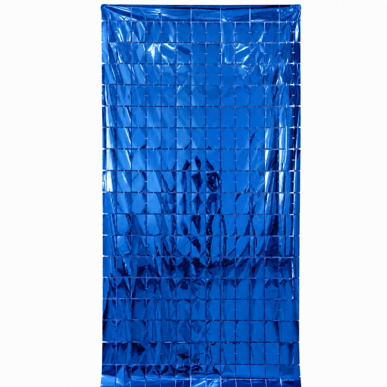 Parttyhub Foil Square Party Curtains | SQ | Pack 1