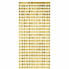 Parttyhub curtains polyester star gold | GSTR | Pack 1