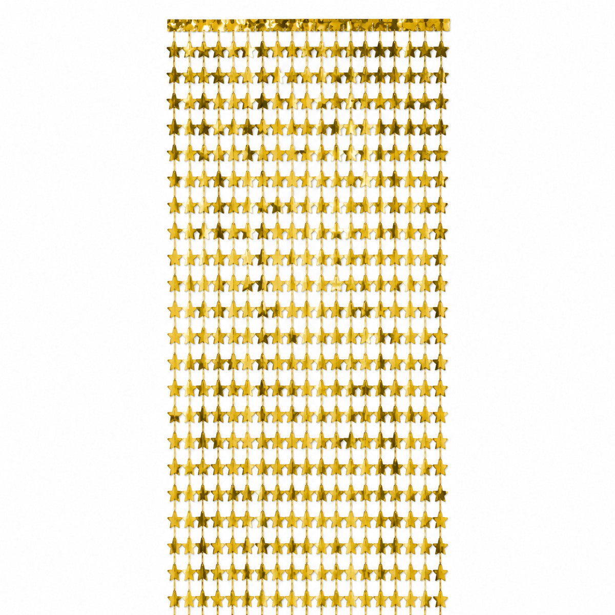 Parttyhub curtains polyester star gold | GSTR | Pack 1
