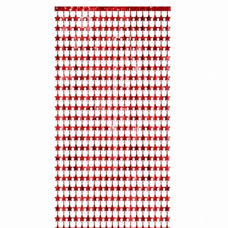 Parttyhub Foil Stars Party Curtains | ST | Pack 1