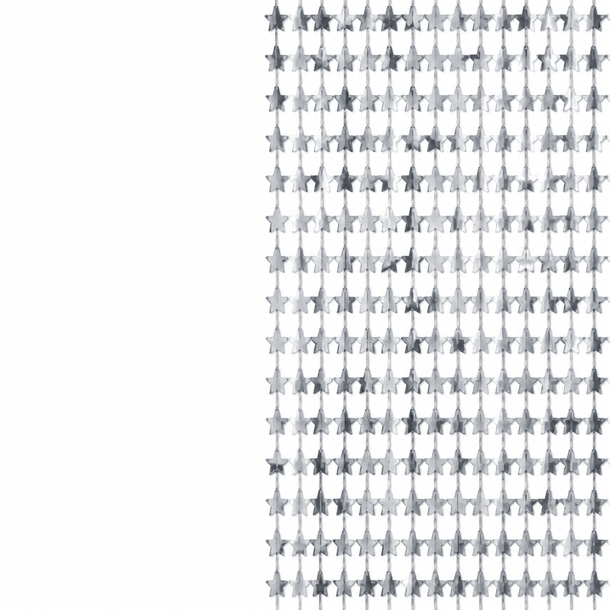 Parttyhub Foil Stars Party Curtains | ST | Pack 1