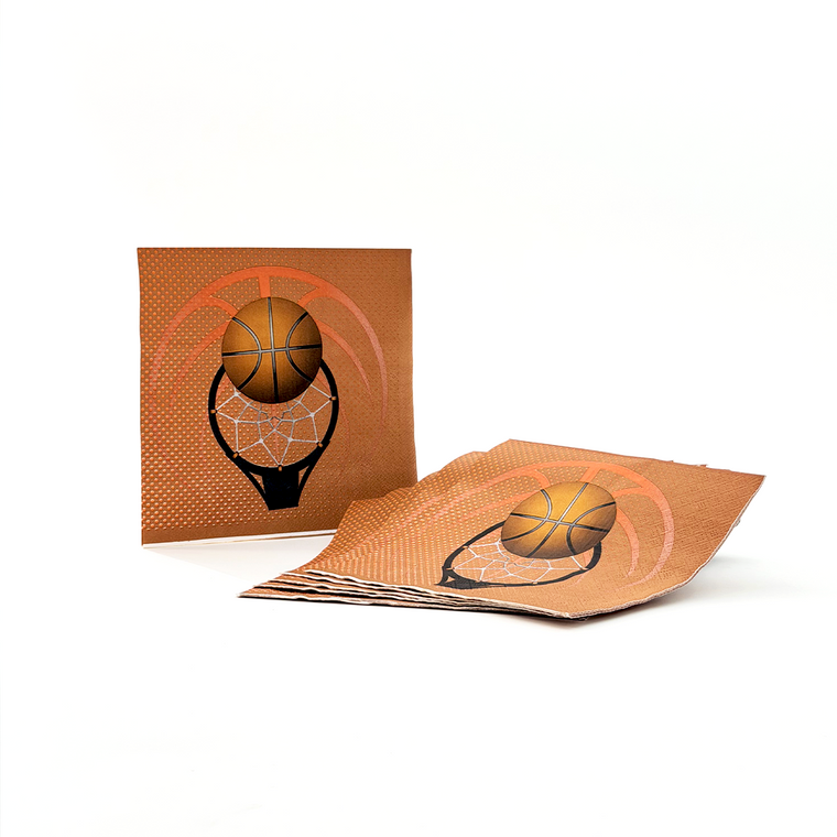 Parttyhub basketball napkins | BKB | Pack 16