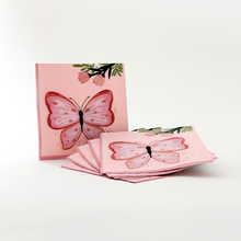 Parttyhub pink butterfly napkins | BFL | Pack 16