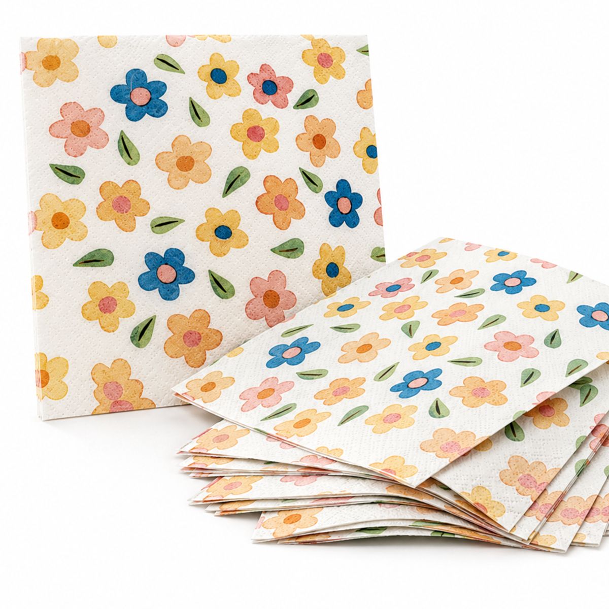 Parttyhub pastel floral napkins | PFLW | Pack 16