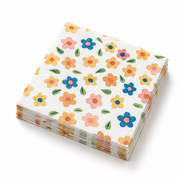 Parttyhub pastel floral napkins | PFLW | Pack 16