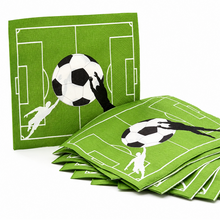 Parttyhub soccer napkins | SOC | Pack 16