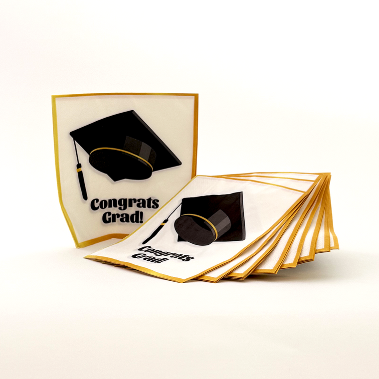 Parttyhub graduation napkins | GRAD | Pack 16