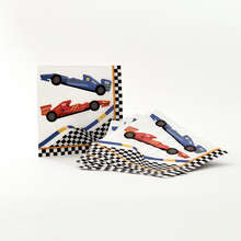 Parttyhub race cars party napkins | RC | Pack 16