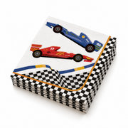 Parttyhub race cars party napkins | RC | Pack 16