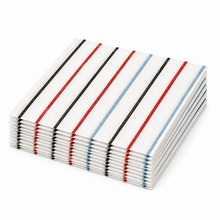 Parttyhub police car theme striped napkins | PCT | Pack 16