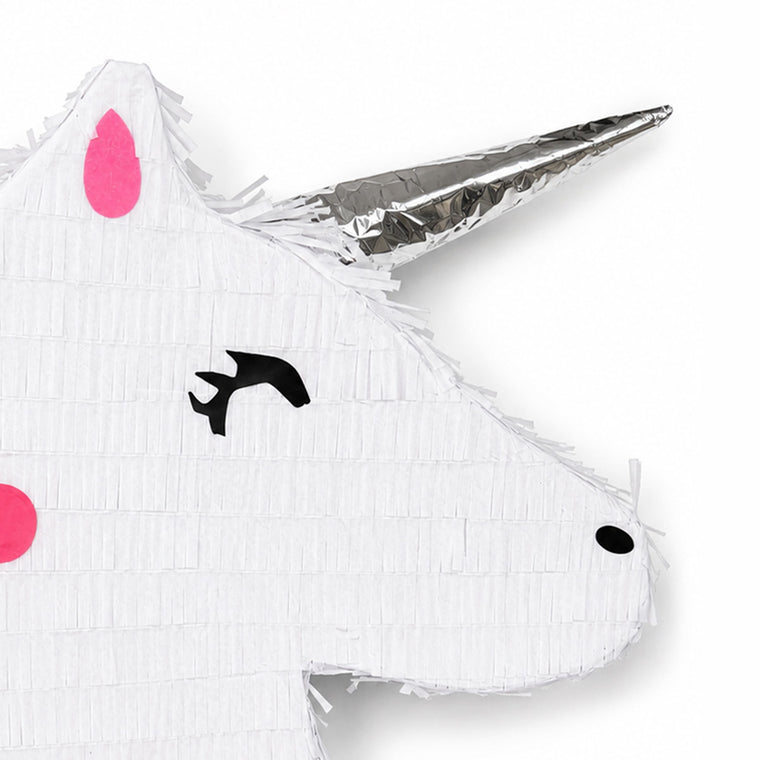 Parttyhub white unicorn head pinata | WUHD | Pack 1